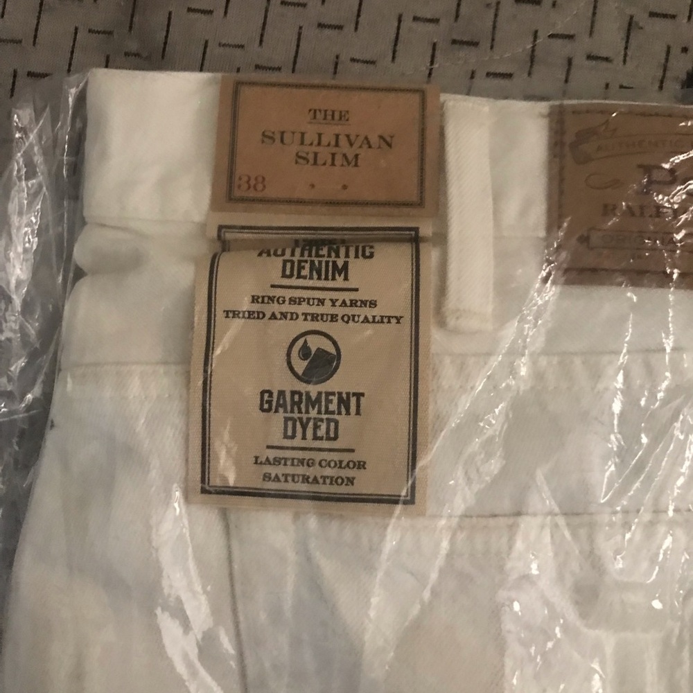 Ralph Lauren polo white denim shorts